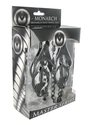 Monarch Noir Nipple Vice Black Metal Clamps