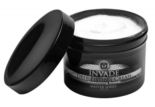 Invade Deep Fisting Cream Oil Based 8oz