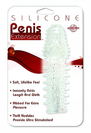 Silicone Penis Extension Clear