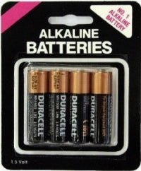 Duracell AA Batteries 4 Pack AA