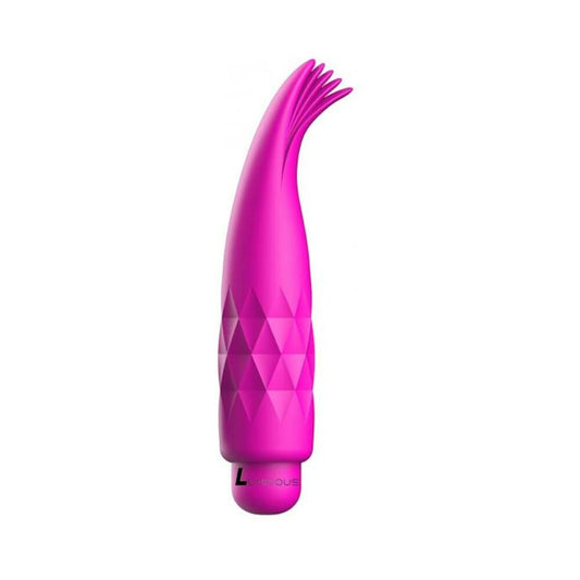 Luminous Zoe Abs Bullet With Silicone Sleeve 10 Speeds Fuchsia