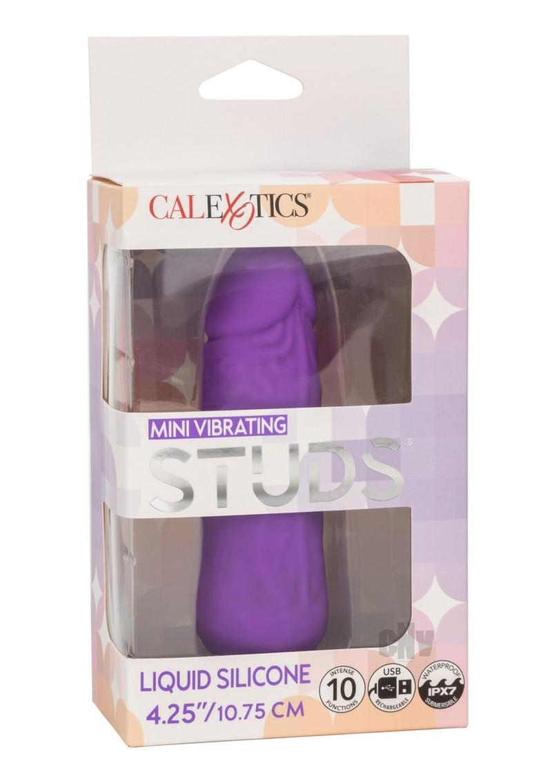 Mini Vibrating Studs Purple