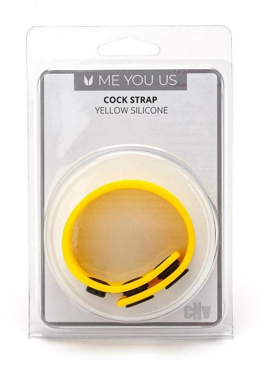 Myu Silicone Cock Strap Yellow