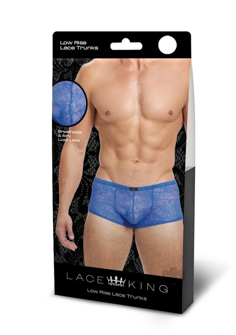 Lace King Lace Boxers L/xl Blu