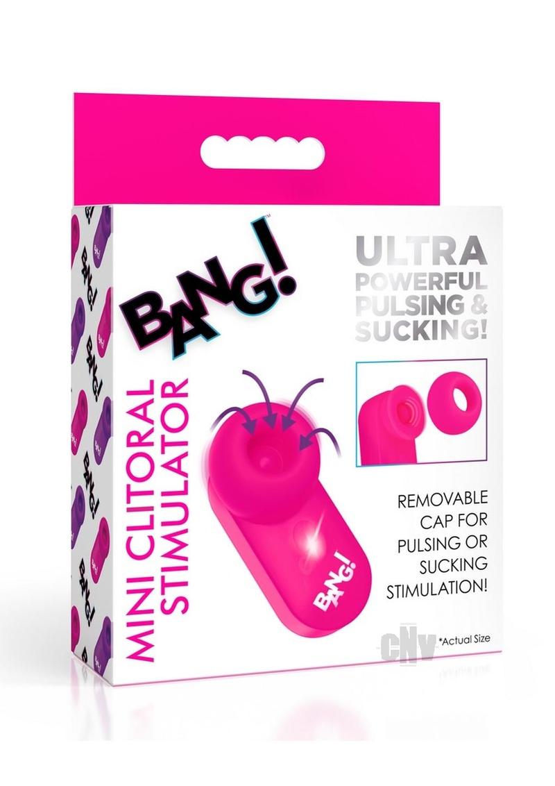 Bang Mini Clitoral Stimulator Pink