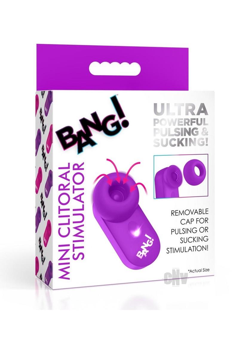 Bang Mini Clitoral Stimulator Purple