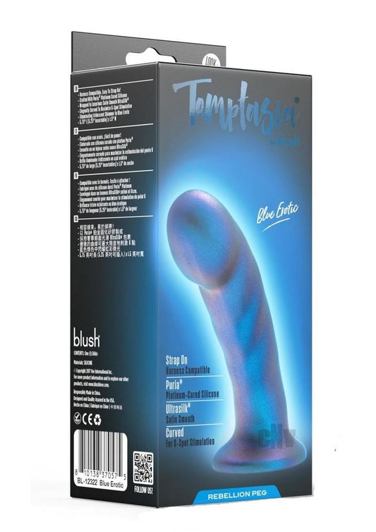 Temptasia Rebellion Peg Blue Erotic