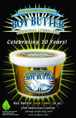 Boy Butter Gold Anniversary Edition 16oz