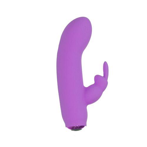 Alices Bunny Rechargeable Bullet With Removable Rabbit Sleeve Purple