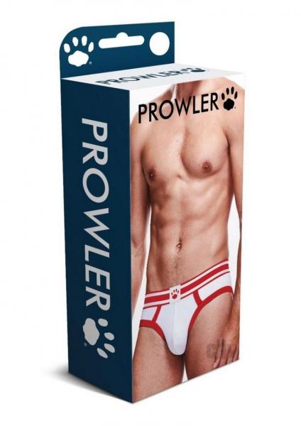 Prowler White/red Brief Xl