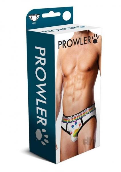 Prowler White Oversized Paw Brief Sm