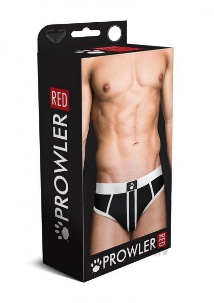 Prowler Red Ass Less Brief Wht Xl