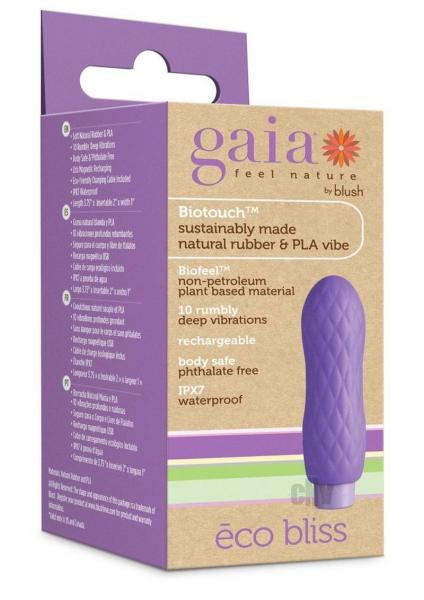 Gaia Eco Bliss Bullet And Sleeve Lilac