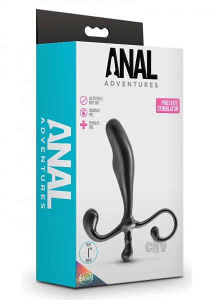 Blush Anal Adventures Prostate Stimulator - Black