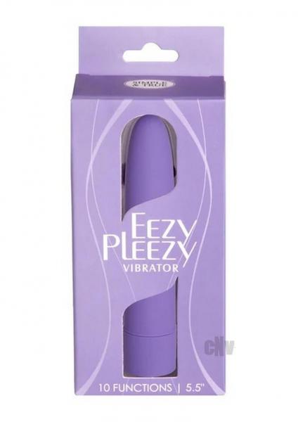 Simple & True Eezy Pleezy Classic Vibrator 5.5 In. Purple