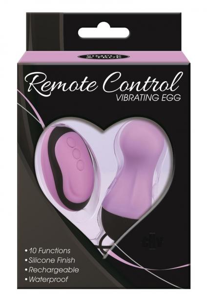 Simple & True Remote Control Vibrating Egg Purple