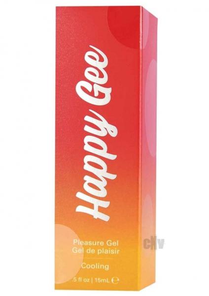 Happy Gee Cooling Pleasure Gel .5 Fl Oz/15 Ml