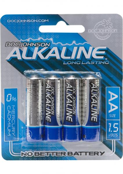 Doc Johnson Alkaline Batteries - 4 Pack AA