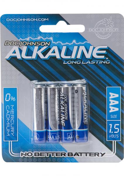 Doc Johnson Alkaline Batteries - 4 Pack AAA