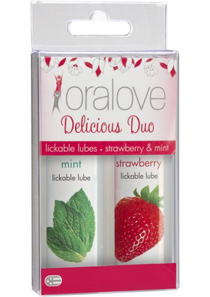 Oralove Delicious Duo Strawberry And Mint