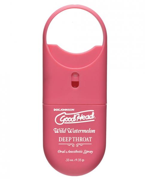 Goodhead Deep Throat Spray To-go Wild Watermelon .33 Oz.