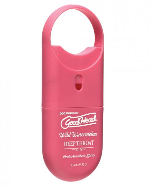 Goodhead Deep Throat Spray To-go Wild Watermelon .33 Oz.