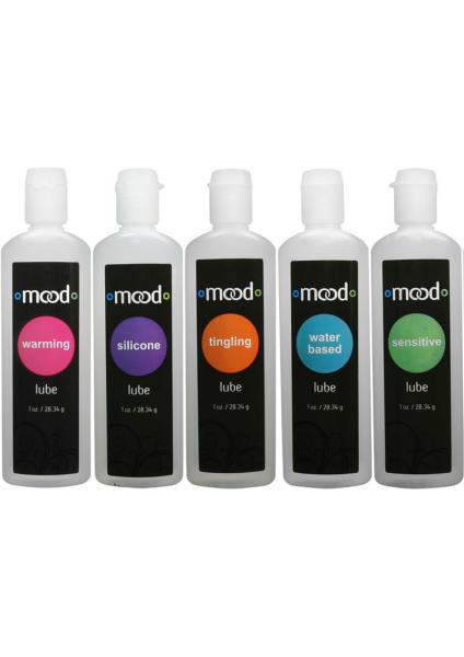 Mood Lube 5 Pack 1 ounce Bottles