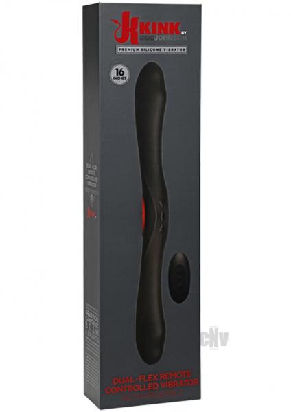 Kink Dual Flex Vibrator Wireless Remote Black