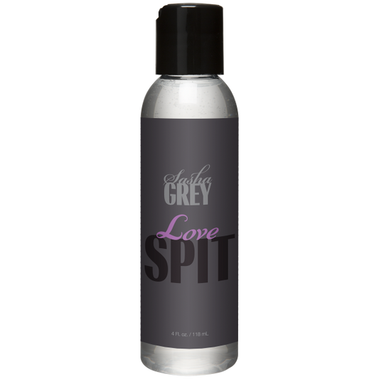 Sasha Love Spit Water Based Lubricant 4oz Bulk