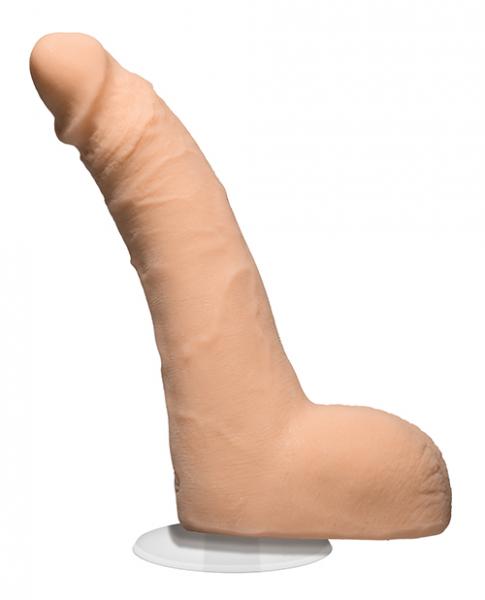 Signature Cocks Jj Knight 8.5 Inch Ultraskyn Cock With Removable Vac-u-lock Suction Cup Vanilla