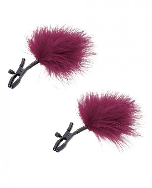 S&m Enchanted Feather Nipple Clamps