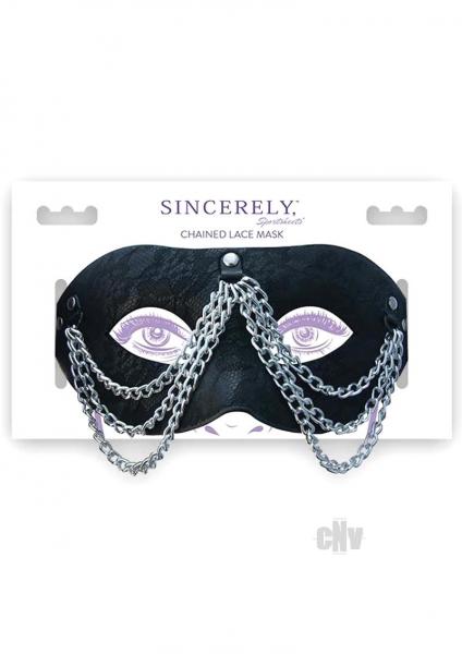 Sincerely, SS Chained Lace Mask