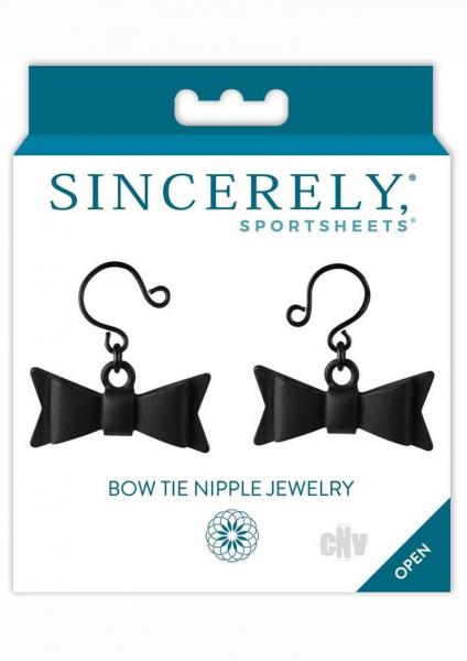 Sincerely Bow Tie Nipple Jewelry