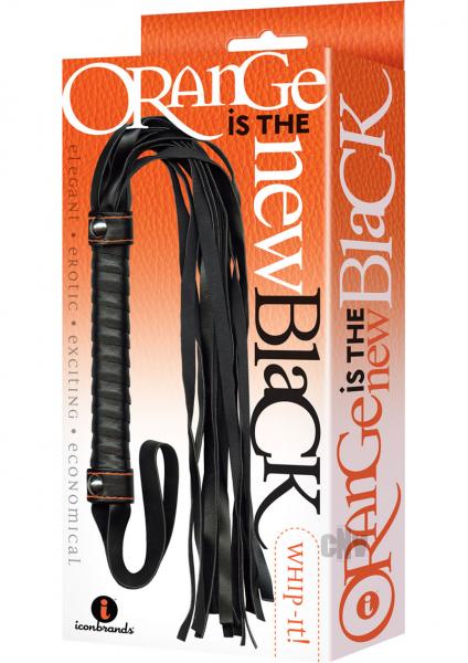 The 9's, Orange Is The New Black, Whip It Faux Leather, Black