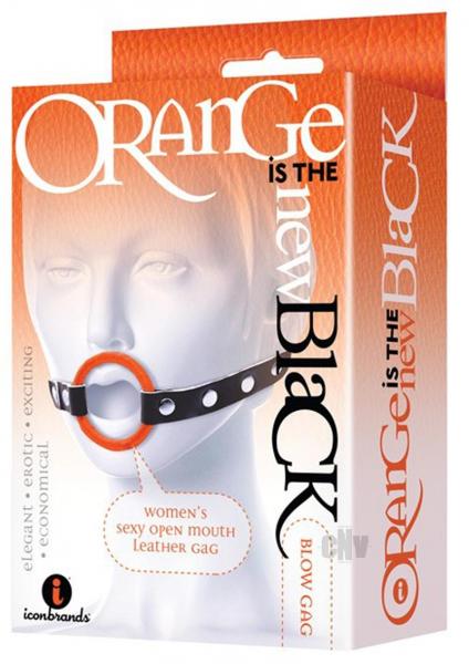 Orange Is The New Black Blow Gag Open Mouth Leather Gag