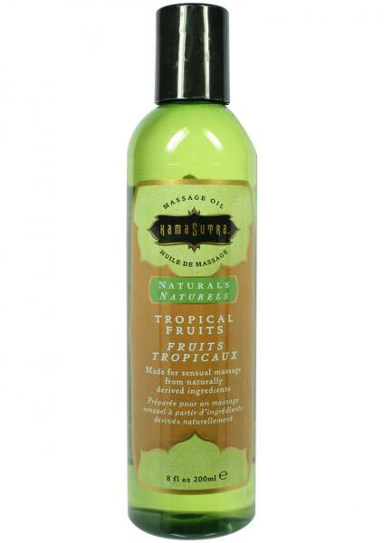 Naturals Massage Oil Tropical Fruits 8 Ounce