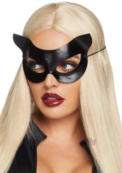 Vinyl Cat Mask O/s Black