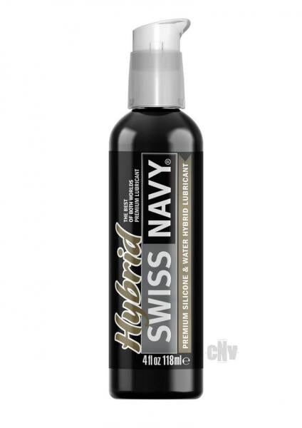 Swiss Navy Premium Hybrid Lubricant - 4 Oz Bottle