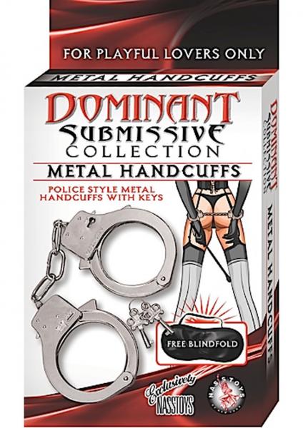 Dominant Submissive Metal Handcuffs