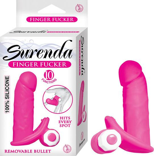 Surenda Finger F*cker  Pink Vibrator