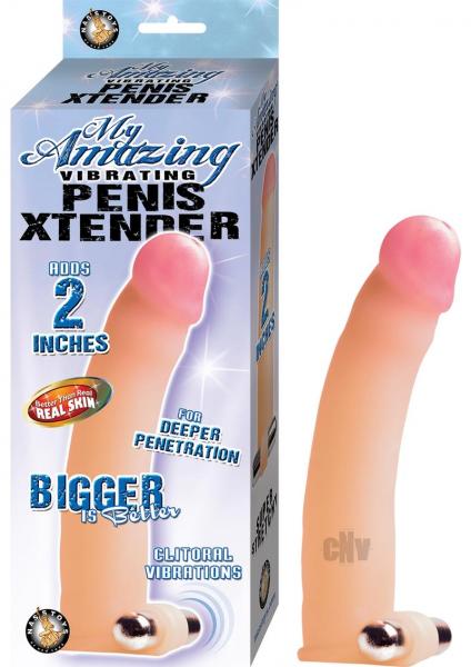 My Amazing Vibrating Penis Xtender Beige