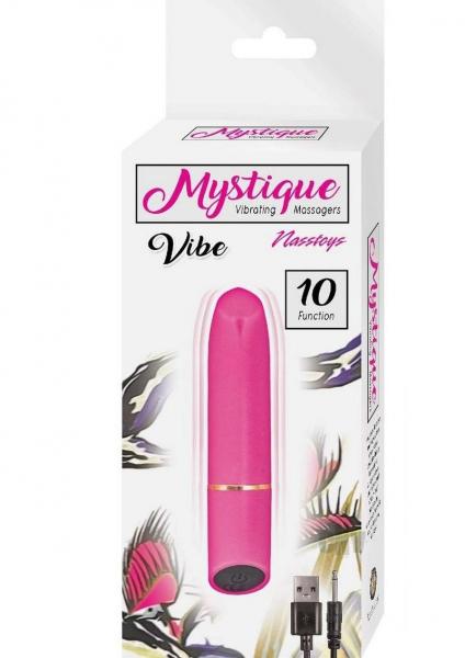 Mystique Vibrating Massager Pink