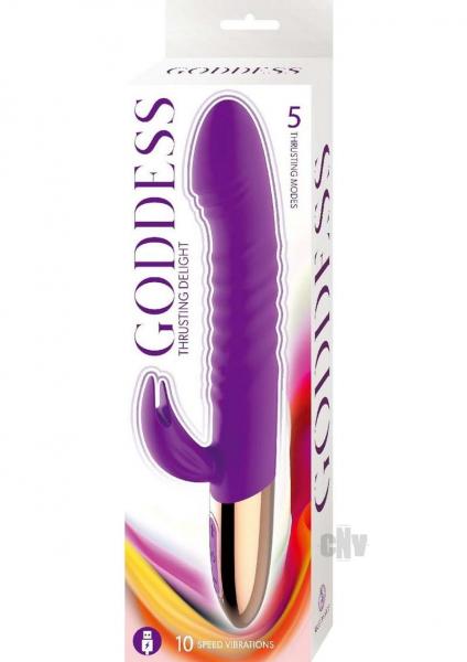 Goddess Thrusting Delight Purple