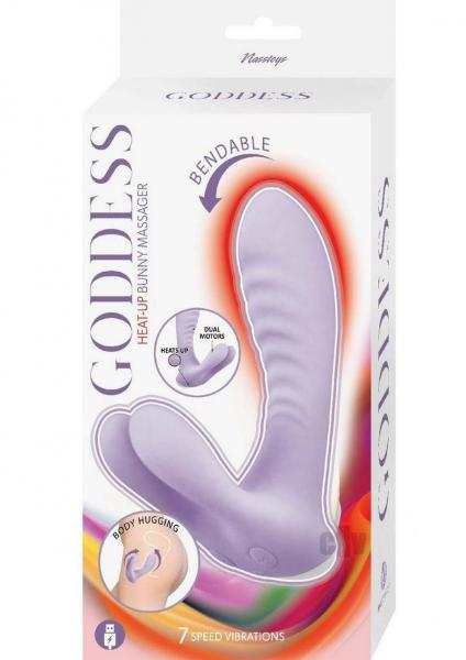 Goddess Heat Up Bunny Massager Lavender