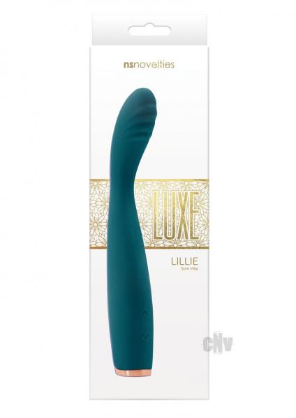 Luxe Lille Rechargeable Vibrator - Green