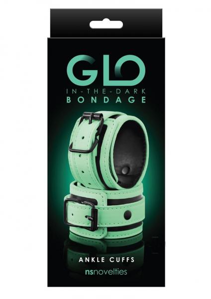 GLO Bondage Ankle Cuff Green