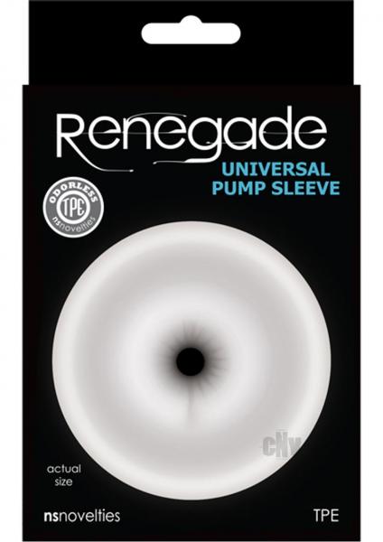 Renegade Universal Pump Ass Sleeve Clear