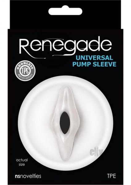 Renegade Universal Pump Vagina Sleeve Clear