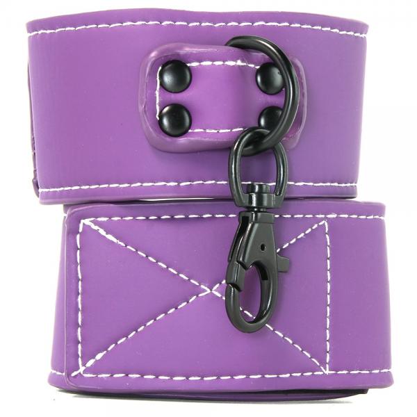 Lust Bondage Wrist Cuffs Purple