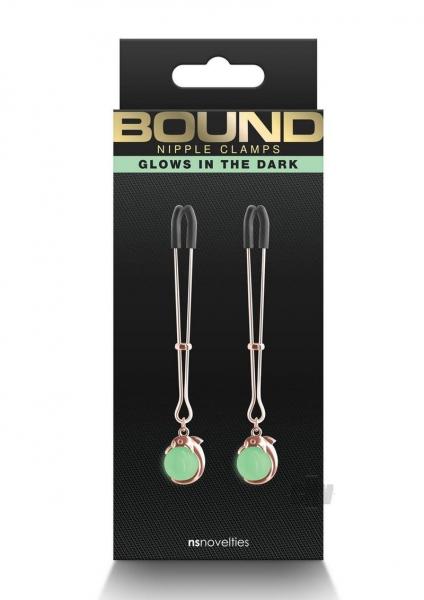 Bound Nipple Clamps G1 Rose Gold